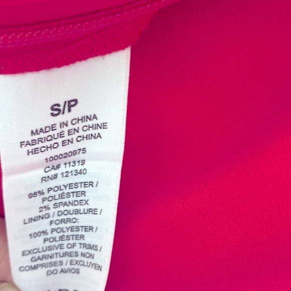 Dynamite one shoulder pink top - Picture 4 of 4